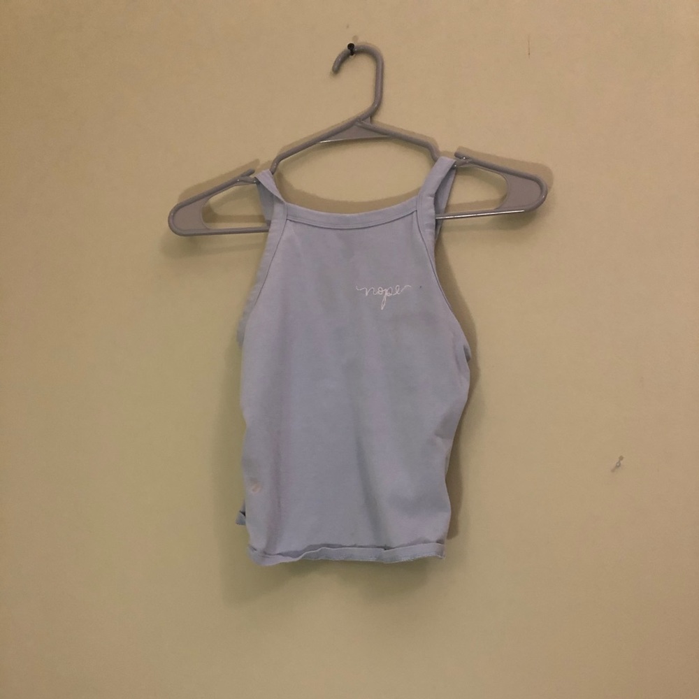 Light Blue Halter